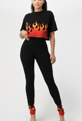 Fire Me Pant set